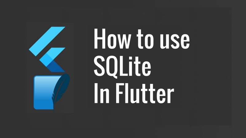 SQLite databases in Flutter.