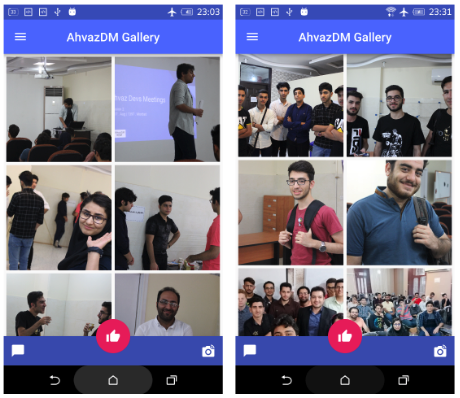 AhvazDMGallery Flutter App.