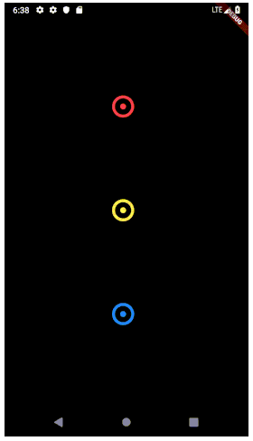 Easy way to create a blinking point for your Flutter project.