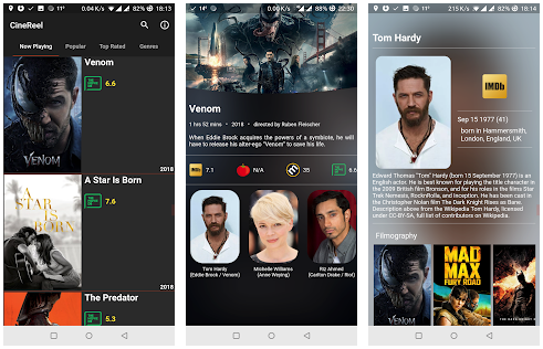A TMDB client built with Flutter using the BLoC pattern.