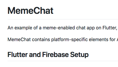 An example of a meme-enabled chat app on Flutter