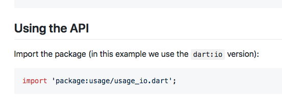 usage is a wrapper around Google Analytics for command-line, web, and Flutter apps