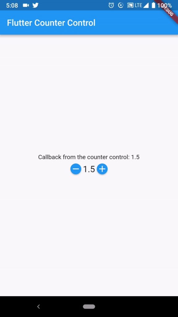 Flutter Counter is a plugin written in dart for flutter.