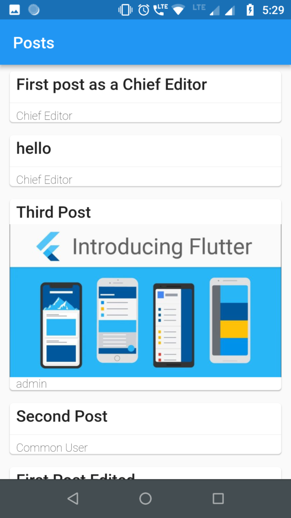 Flutter Wordpress