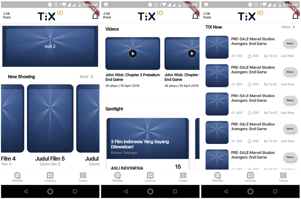 Cloning TIX ID in Flutter