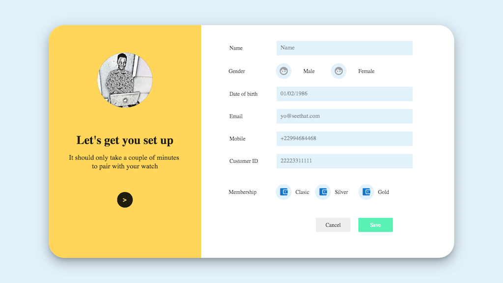 A very simple Login Page made with Flutter Web