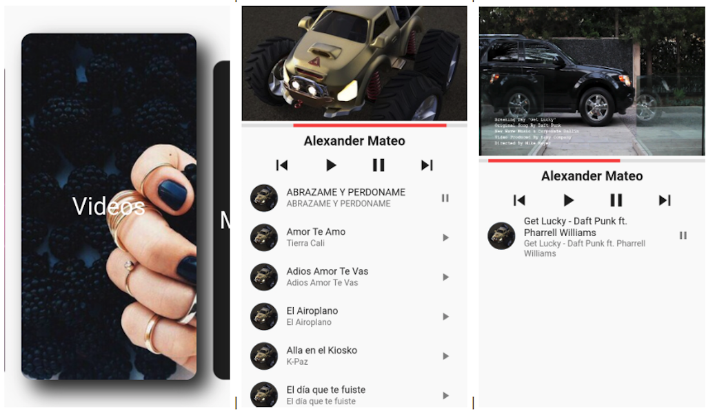 A media player and playlist based on Flutter