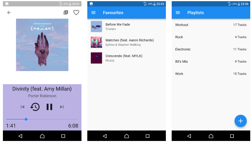 Simple local music player built with flutter. It uses the audioplayer plugin to play files