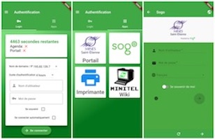 flutter application de Minitel